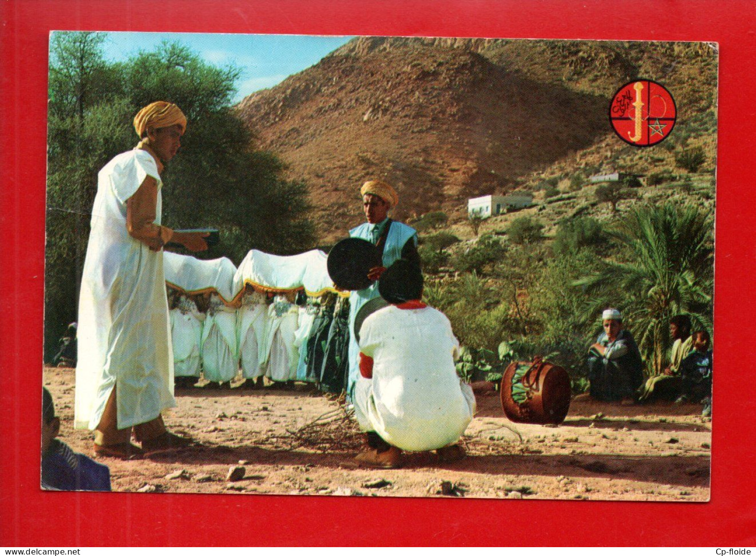 MAROC . FOLKLORE DANS LA VALLÉE " DES AMMELN " . TAFRAOUTE - Ref. N°38999 - - Otros & Sin Clasificación