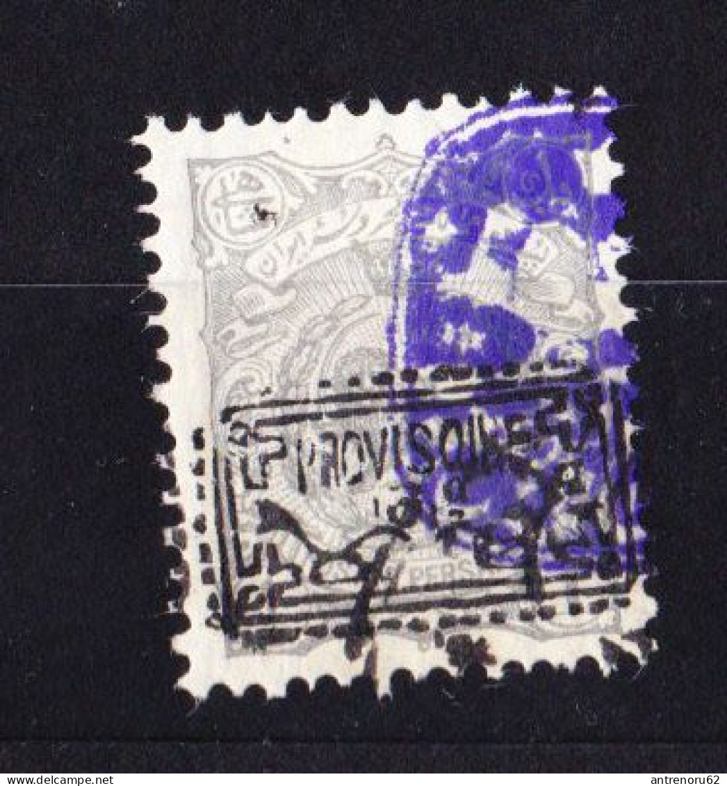 STAMPS-IRAN-1902-USED-SEE-SCAN-OVERPRINT-PROVISOIRE - Irán