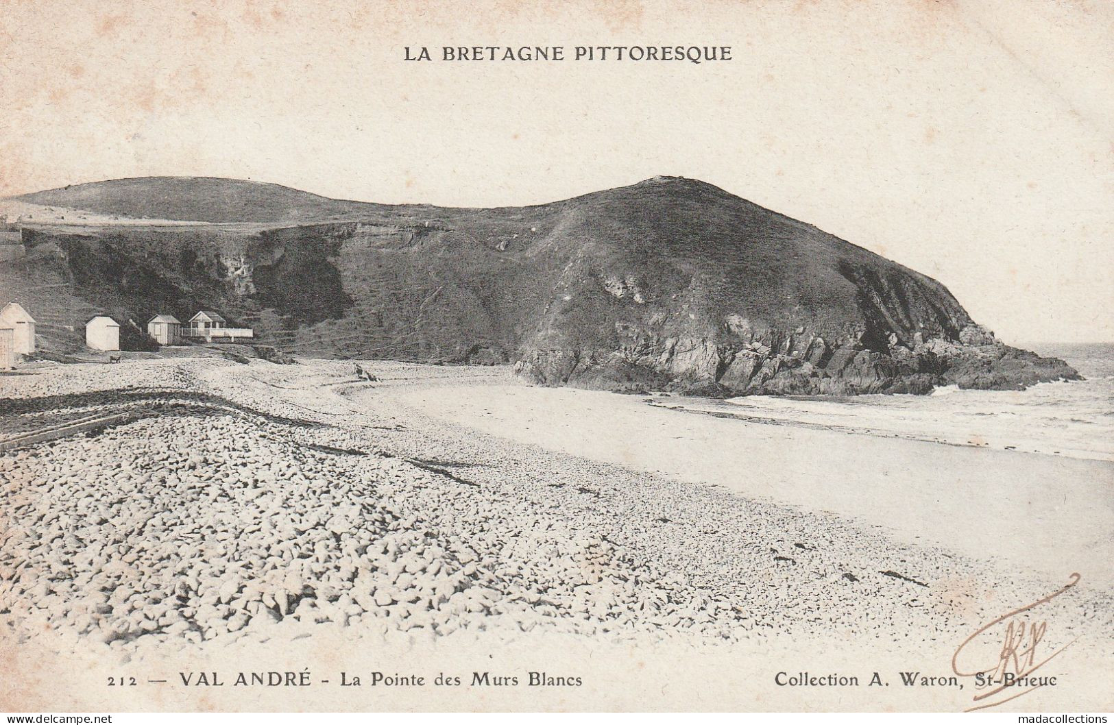 Le Val André (22 - Côtes D'Armor) La Pointe Des Murs Blancs - Pléneuf-Val-André