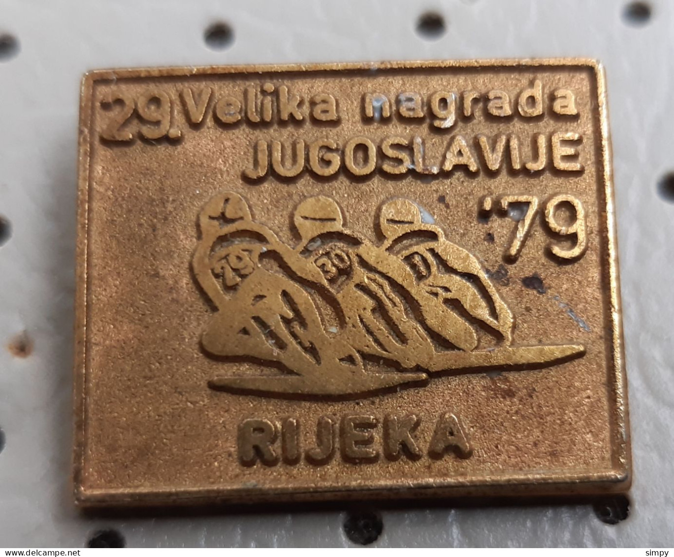 29. YU Grand Prix Rijeka 1979 Croatia Ex Yugoslavia  MotoGP Motorbike, Motorcycle  Pin - Moto