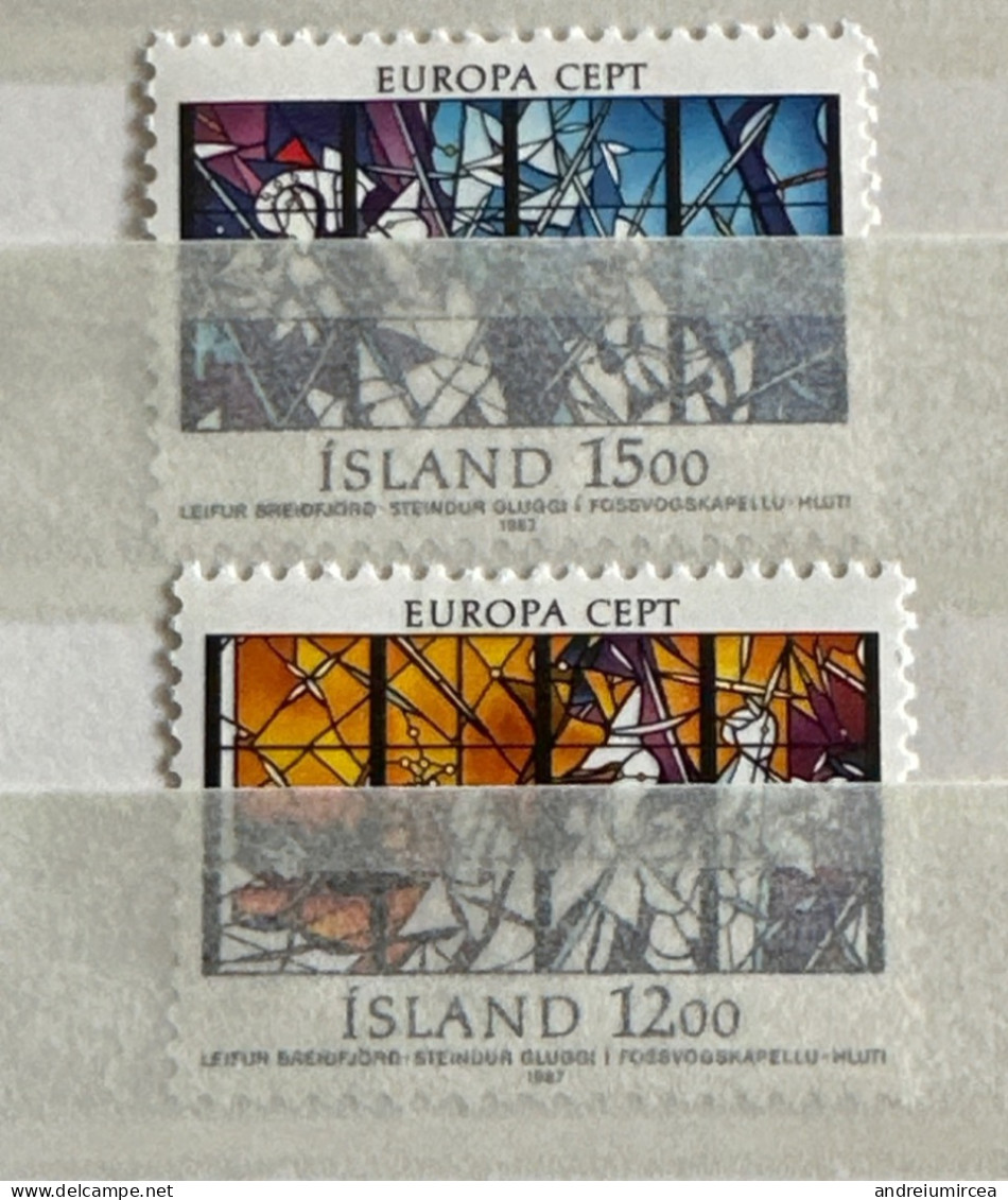 1987 MNH  Island - 1987