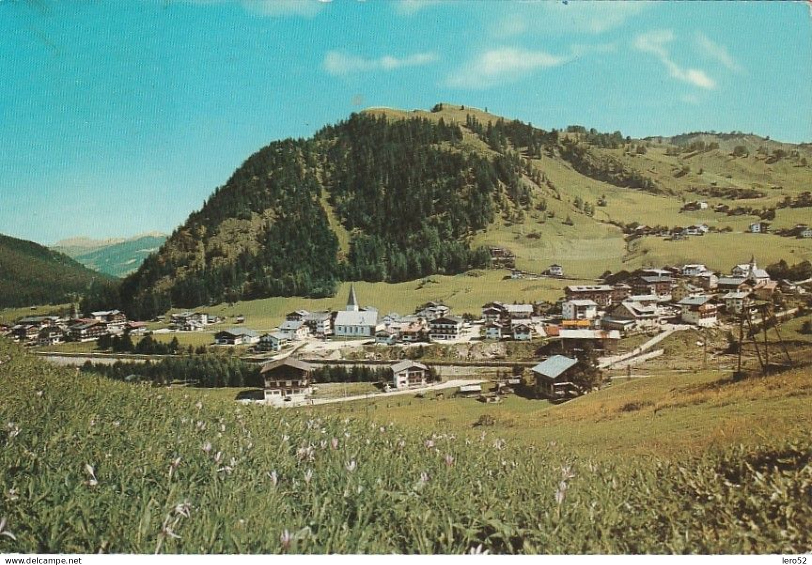VAL BADIA CORVARA KURFAR IN ABTEI PANORAMA ANNO 1971 VIAGGIATA - Bolzano