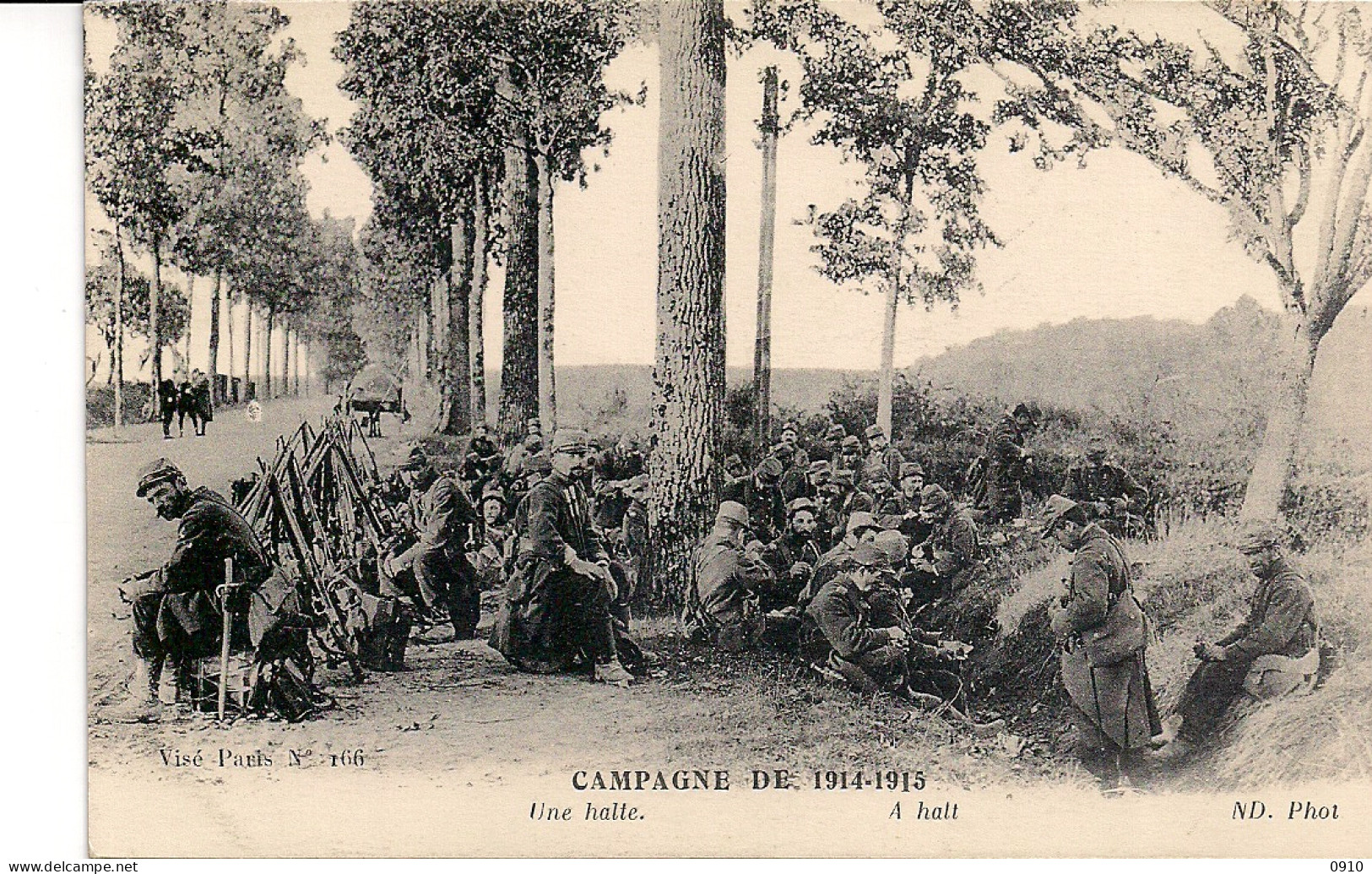 CAMPAGNE DE 1914-1915-UNE HALTE-RUSTPAUSE - Weltkrieg 1914-18