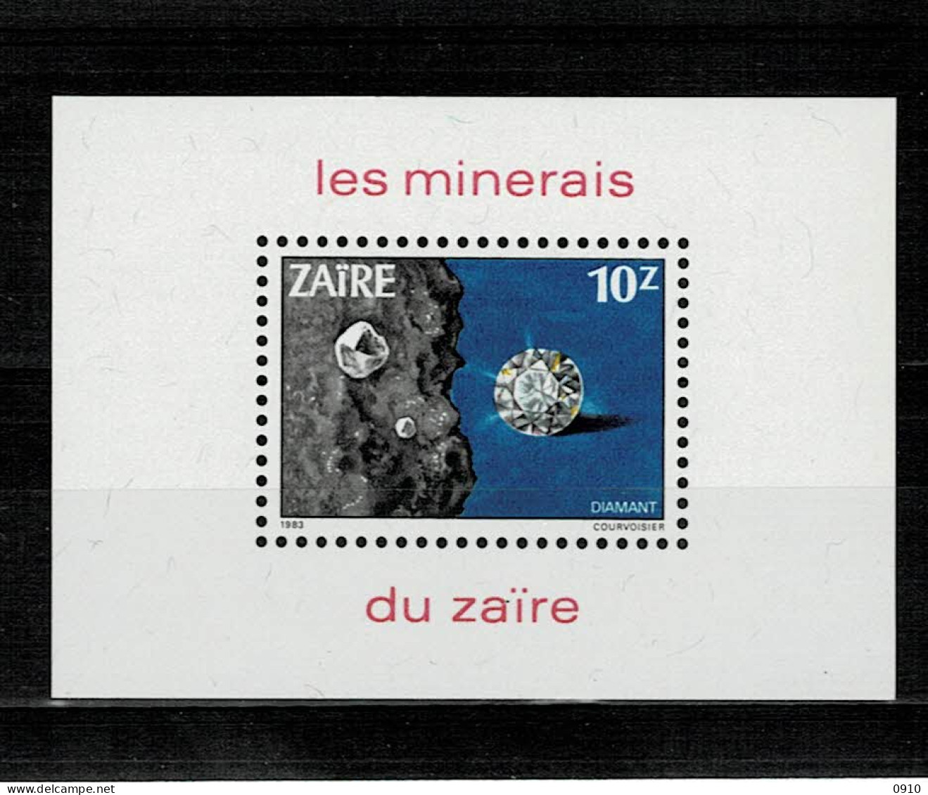 BL54-ERTSEN UIT ZAIRE-XX - Unused Stamps