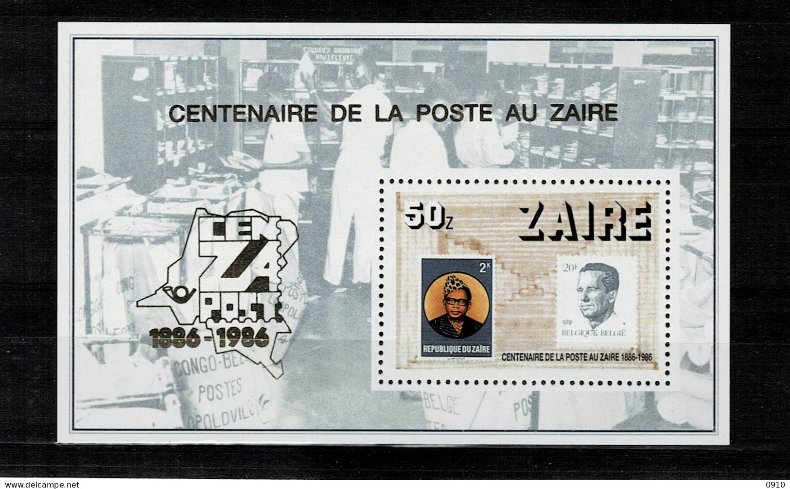 BL 64-TENTTONSTELLING CENZAPOST-XX - Unused Stamps