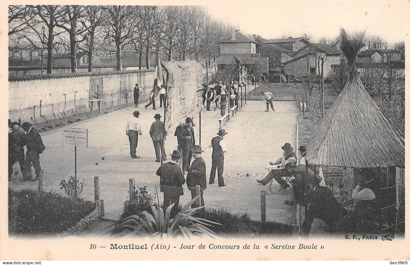 MONTLUEL (Ain) - Jour De Concours De La Sereine Boule - Pétanque, Lyonnaise, Joueurs De Boules - Montluel