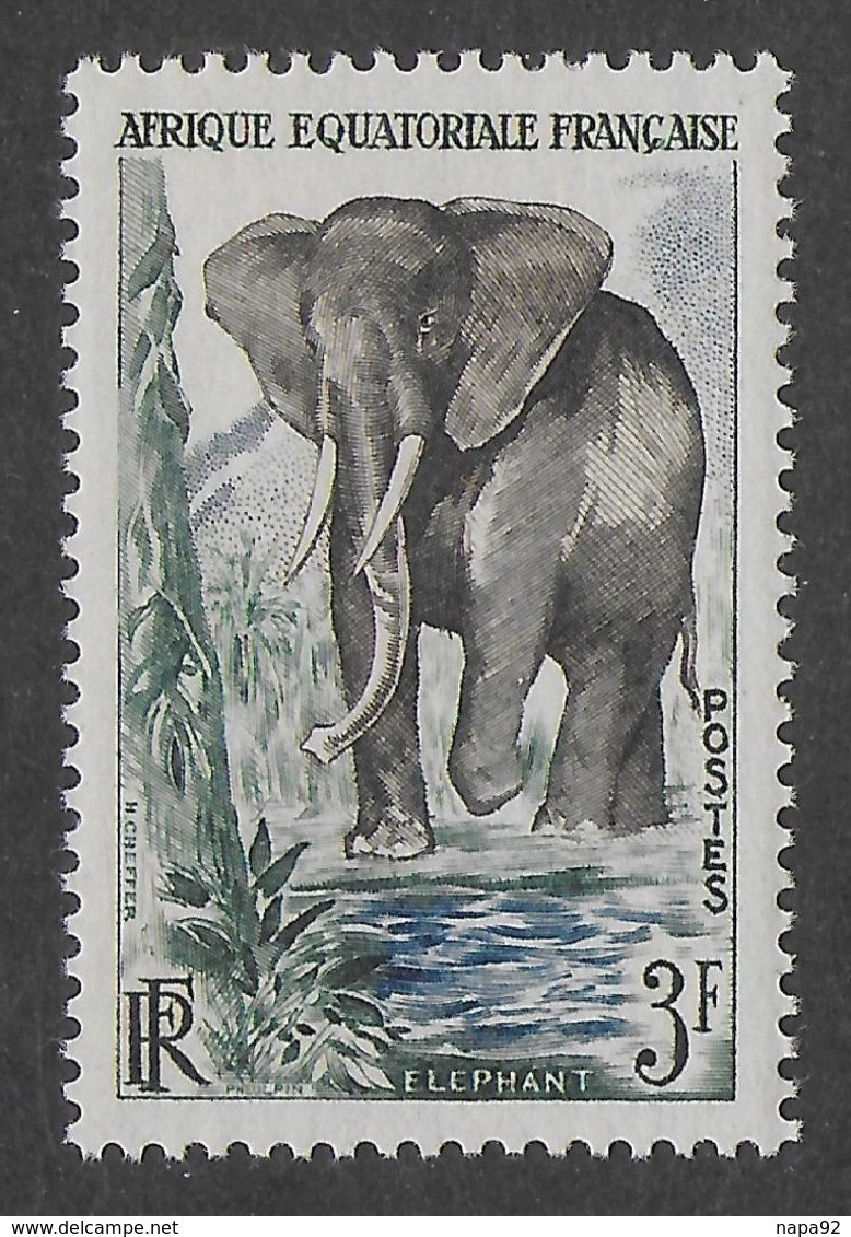 AFRIQUE EQUATORIALE FRANCAISE - AEF - A.E.F. - 1957 - YT 240** - MNH - Unused Stamps
