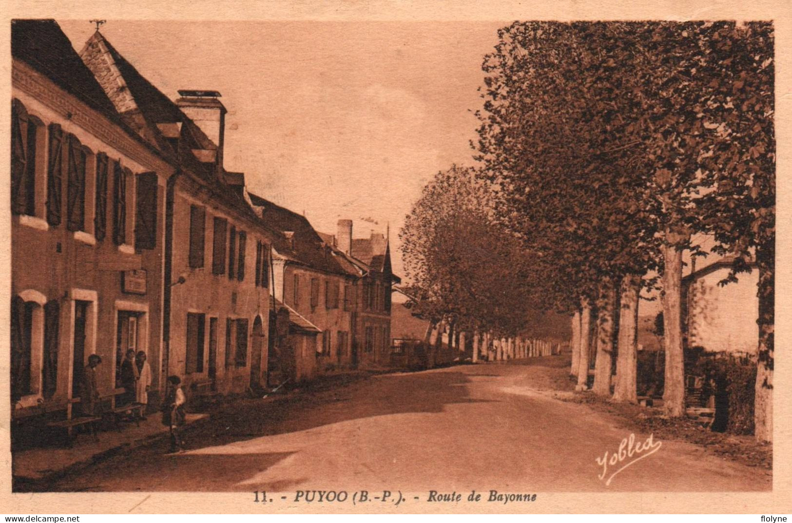 Puyoo - Route De Bayonne - Commerce Magasin Villageois - Sonstige & Ohne Zuordnung