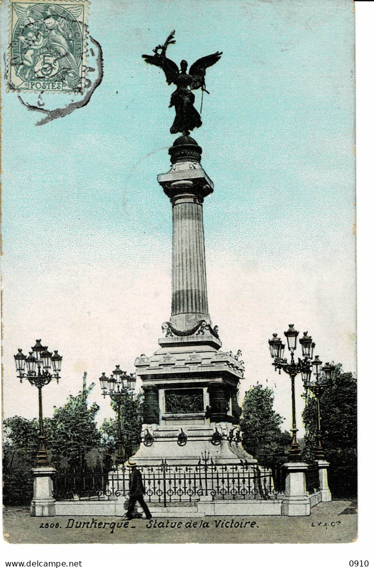 AQUA PHOTO N°2808-DUNKERQUE-STATUE DE LA VICTOIRE - Dunkerque