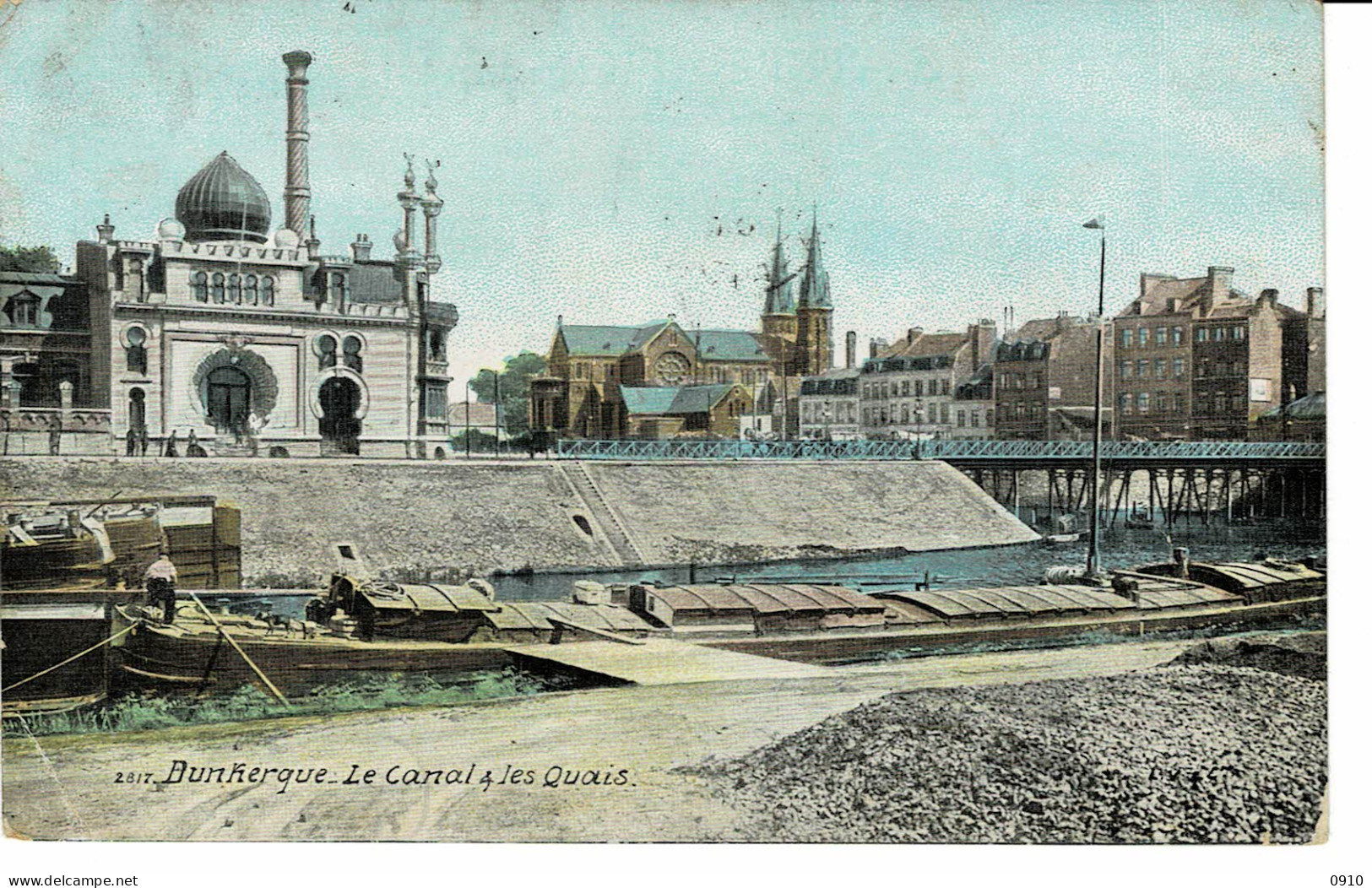 AQUA PHOTO N°2817-DUNKERQUE-LE CANAL-LES QUAIS - Dunkerque