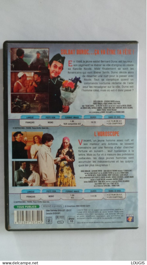 LOT 2 FILMS COMIQUES - Comedy