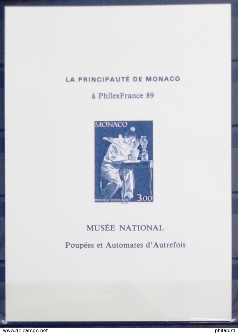 MONACO                              Monaco à PhilexFrance 1989                             NEUF** - Other & Unclassified