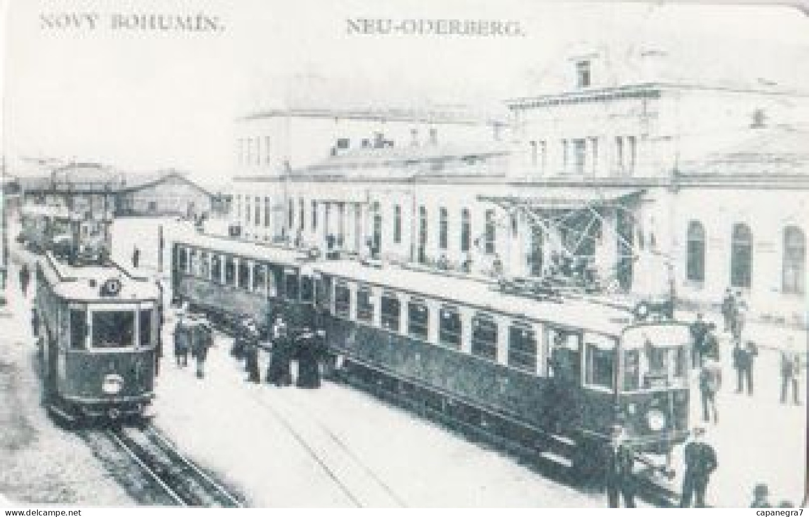 Old Trams, Train Station Bohumín, Czech Rep., 2008, 85 X 55 Mm - Small : 2001-...