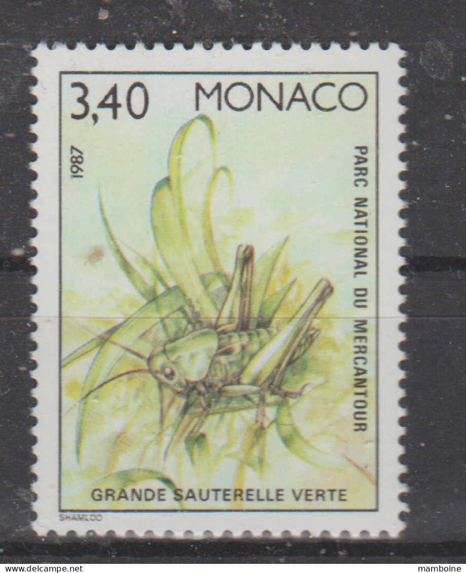 MONACO ~ 1987   N° 1582 Neuf X X  Flore - Unused Stamps