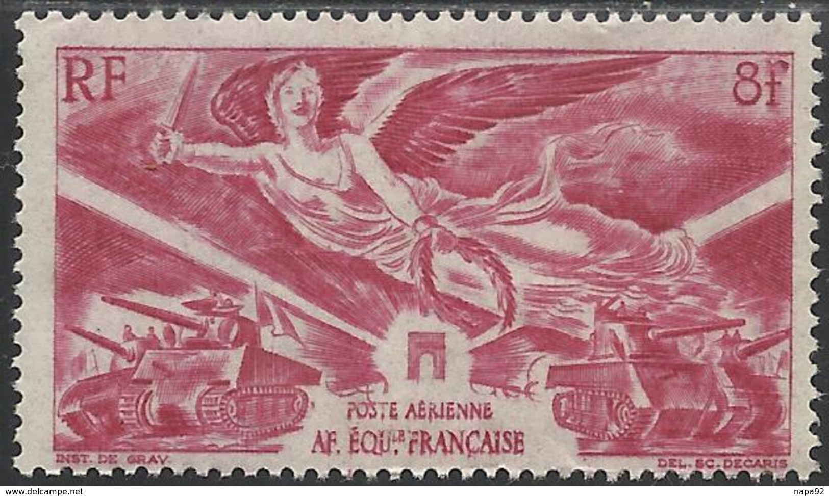 AFRIQUE EQUATORIALE FRANCAISE - AEF - A.E.F. - 1946 - YT PA 43** - MNH - Unused Stamps