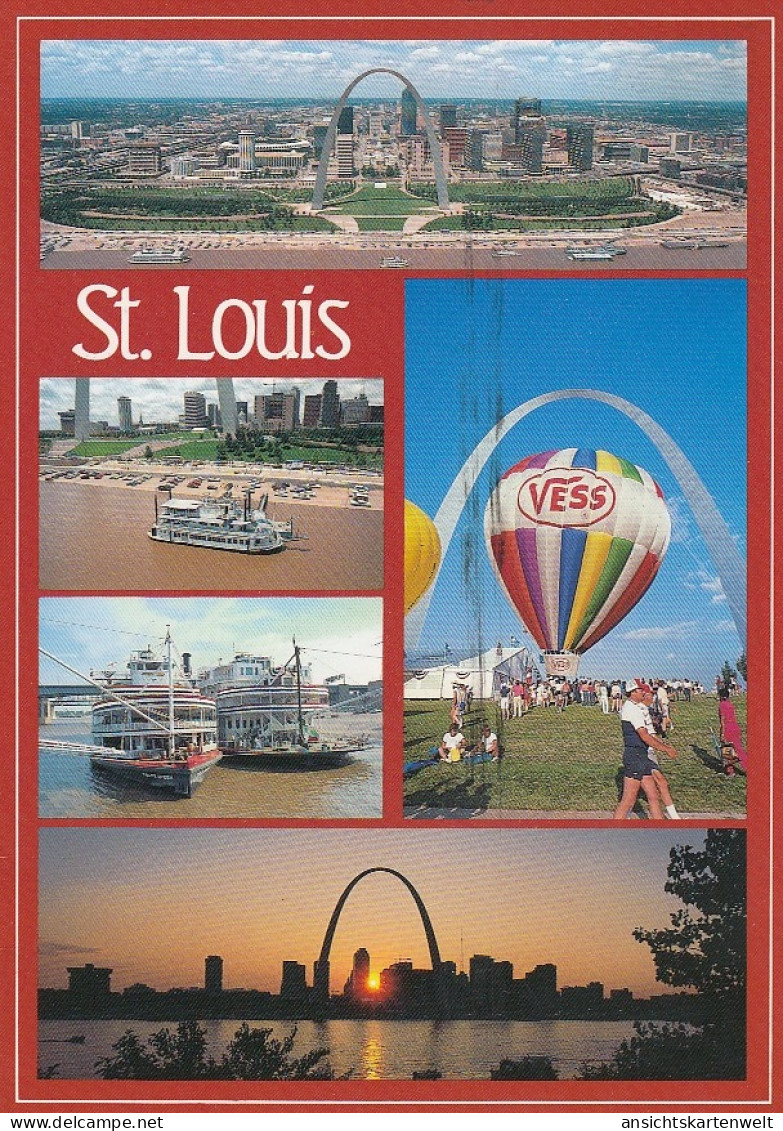 USA St.Louis Mehrbildkarte Gl1987 #D9253 - Autres & Non Classés