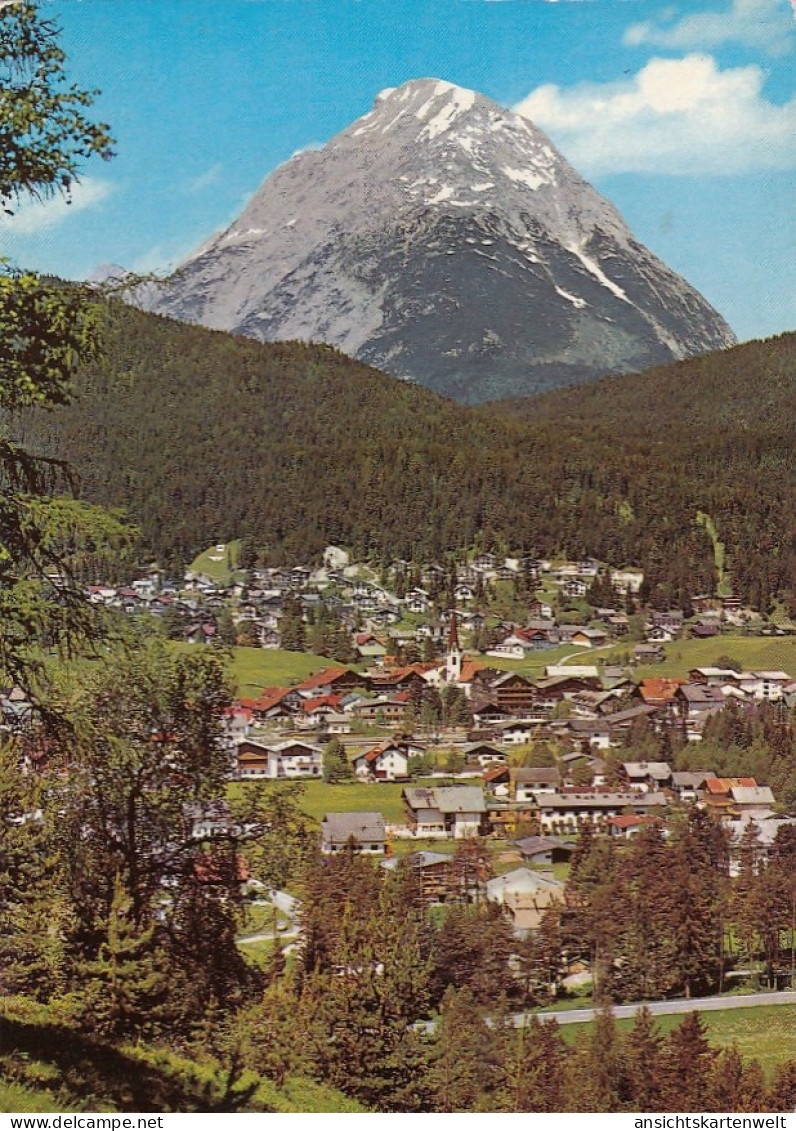 Seefeld, Tirol, Blick Gegen Hohe Munde Gl1985? #G4922 - Altri & Non Classificati