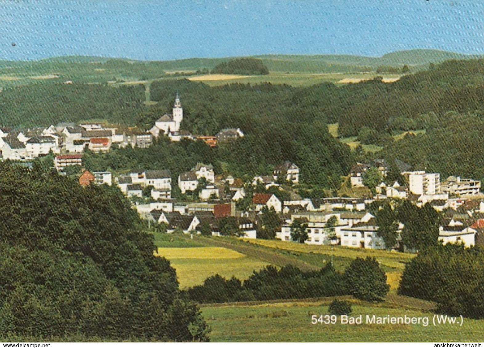 Bad Marienberg Im Westerwald, Teilansicht Gl1983 #G4947 - Other & Unclassified