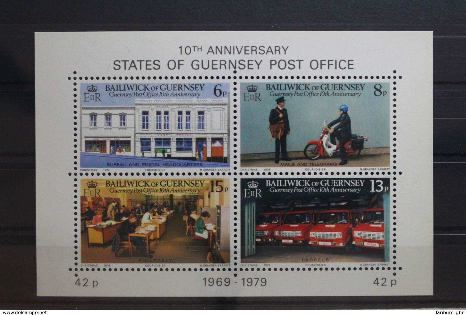 Großbritannien Guernsey Block 2 Mit 195-198 Postfrisch #UP651 - Guernsey