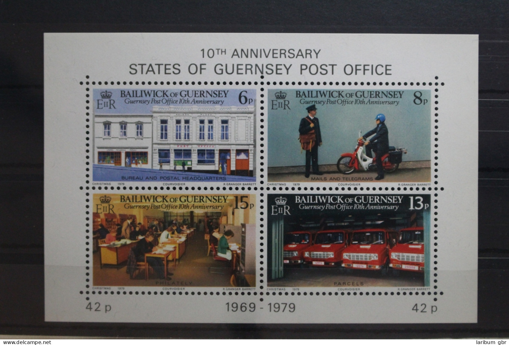 Großbritannien Guernsey Block 2 Mit 195-198 Postfrisch #UP658 - Guernsey