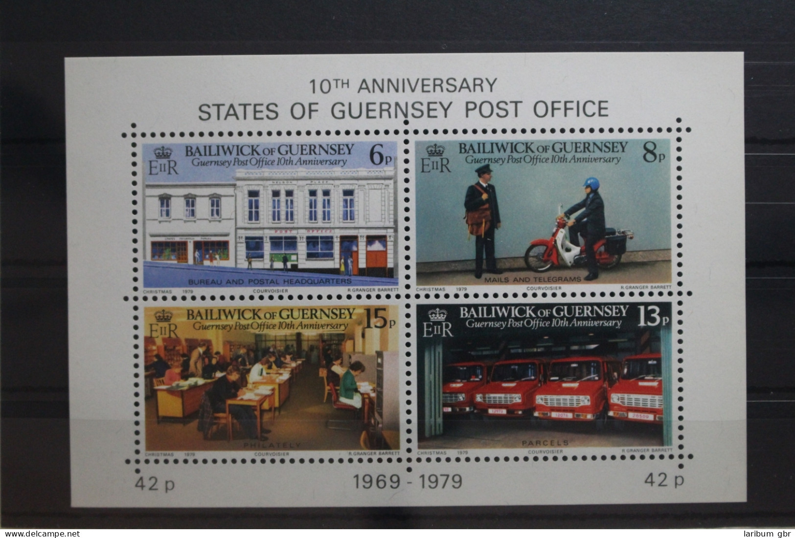 Großbritannien Guernsey Block 2 Mit 195-198 Postfrisch #UP657 - Guernesey