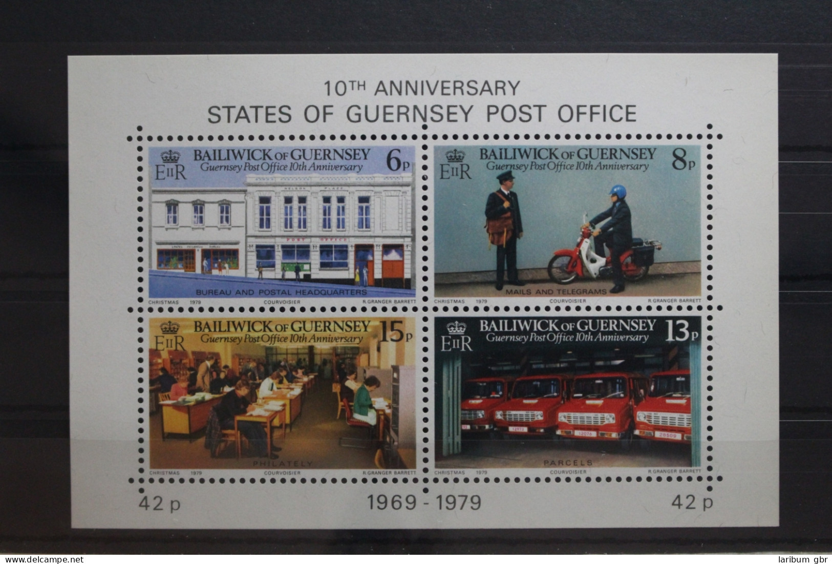 Großbritannien Guernsey Block 2 Mit 195-198 Postfrisch #UP650 - Guernsey