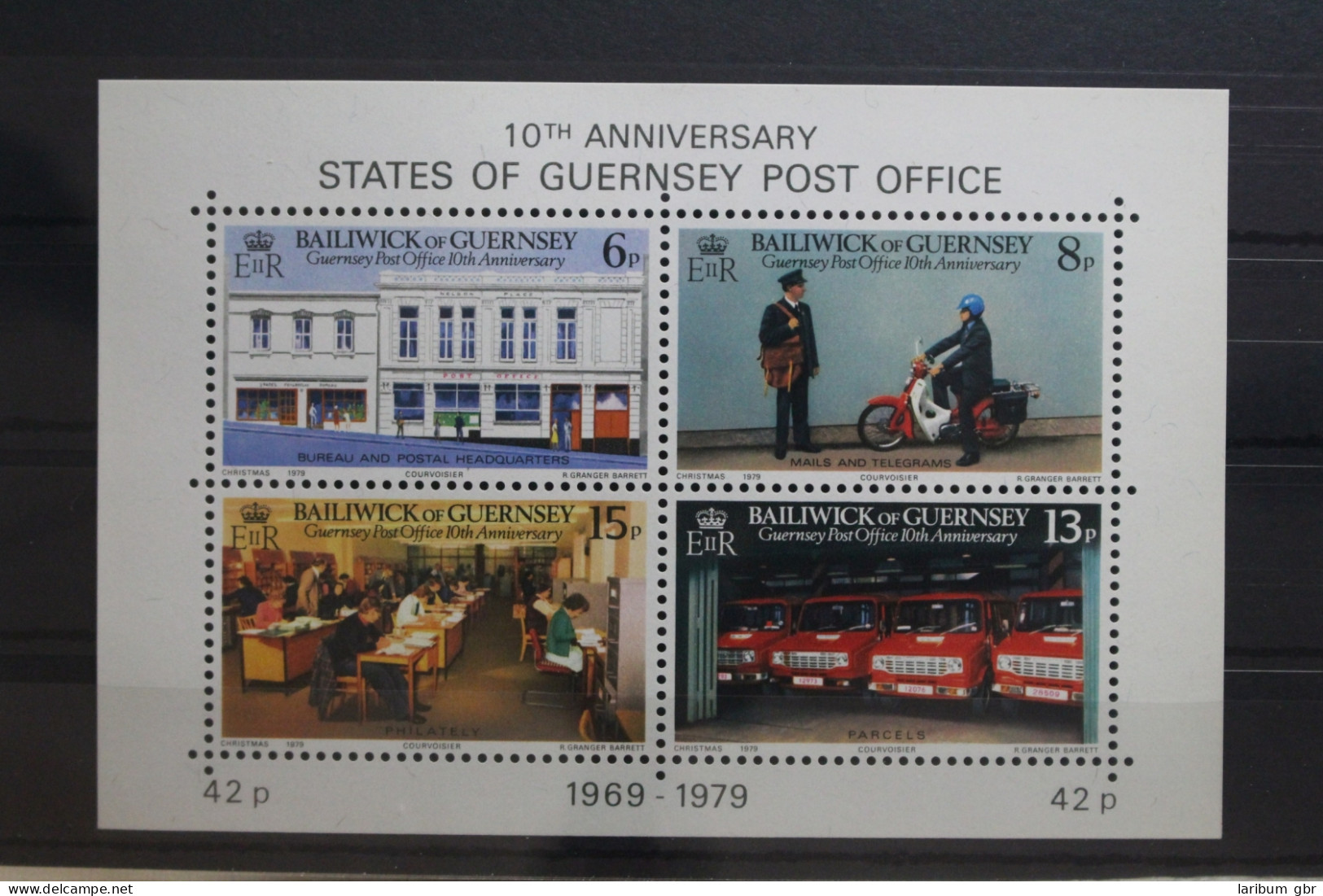 Großbritannien Guernsey Block 2 Mit 195-198 Postfrisch #UP656 - Guernesey