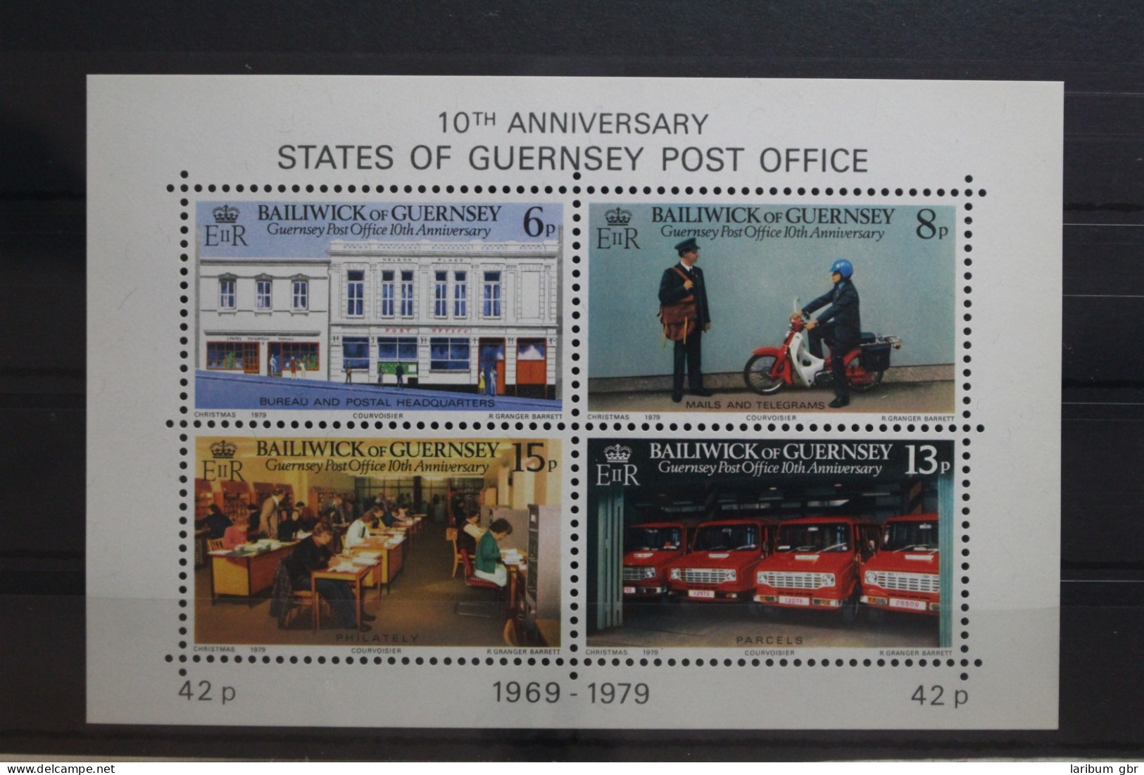 Großbritannien Guernsey Block 2 Mit 195-198 Postfrisch #UP652 - Guernsey