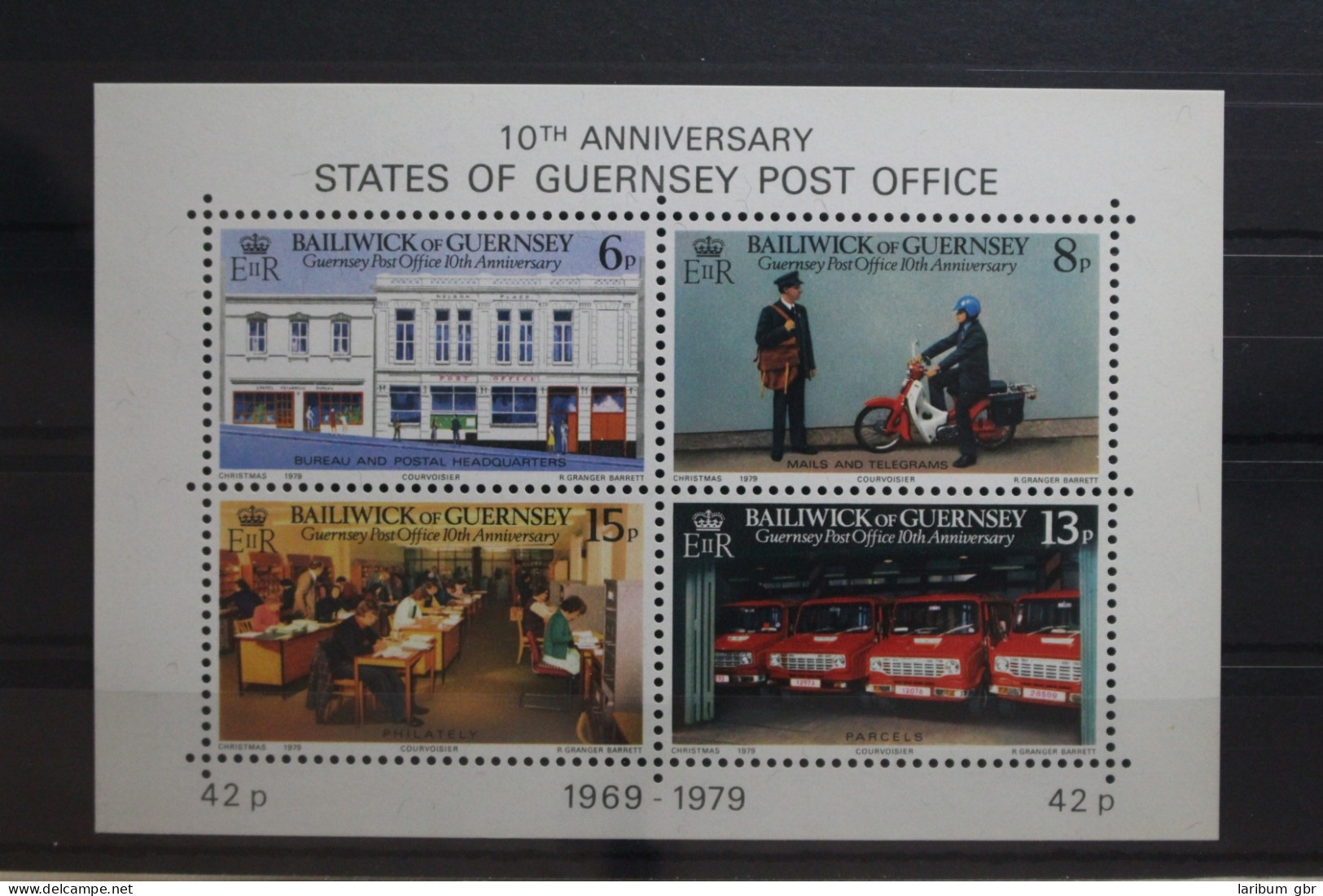 Großbritannien Guernsey Block 2 Mit 195-198 Postfrisch #UP654 - Guernsey