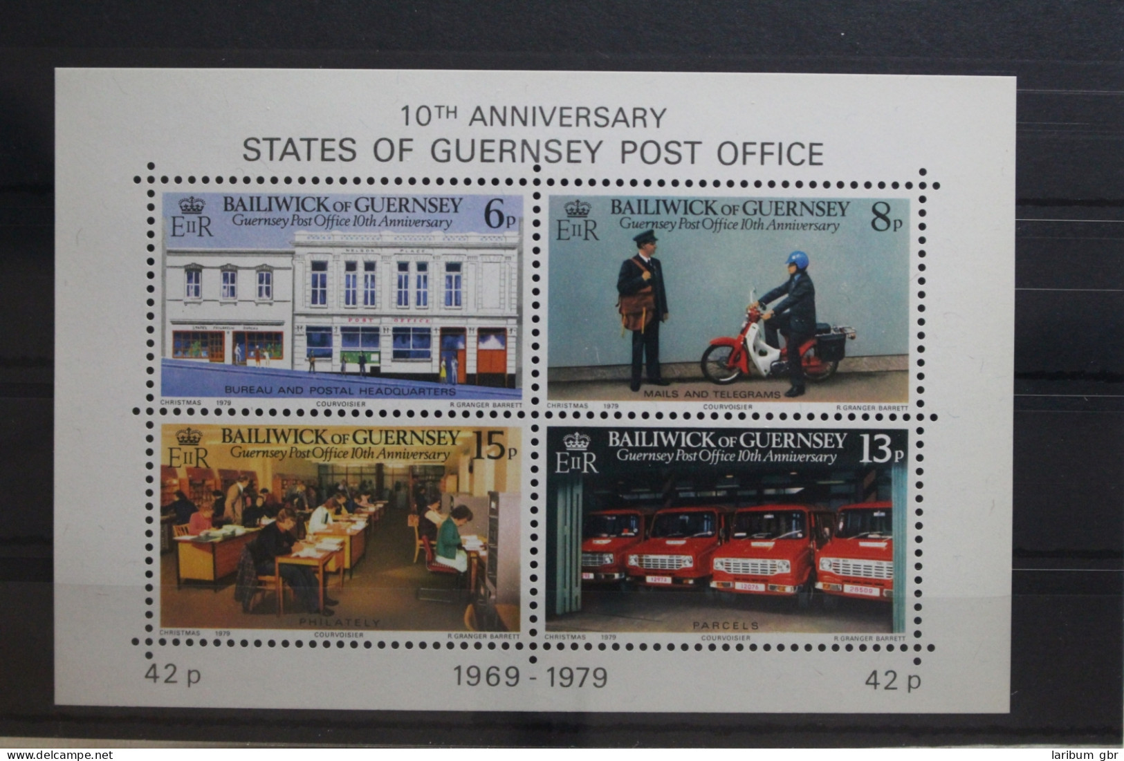 Großbritannien Guernsey Block 2 Mit 195-198 Postfrisch #UP653 - Guernesey