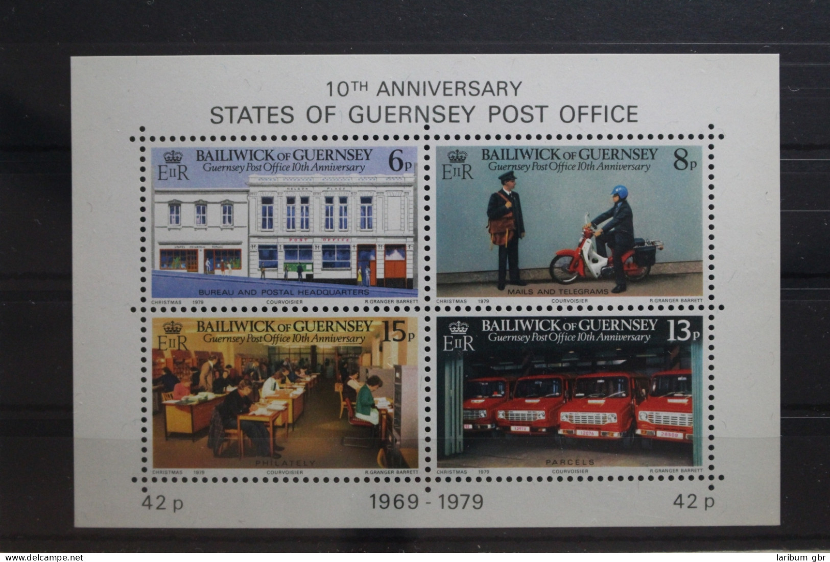 Großbritannien Guernsey Block 2 Mit 195-198 Postfrisch #UP649 - Guernesey