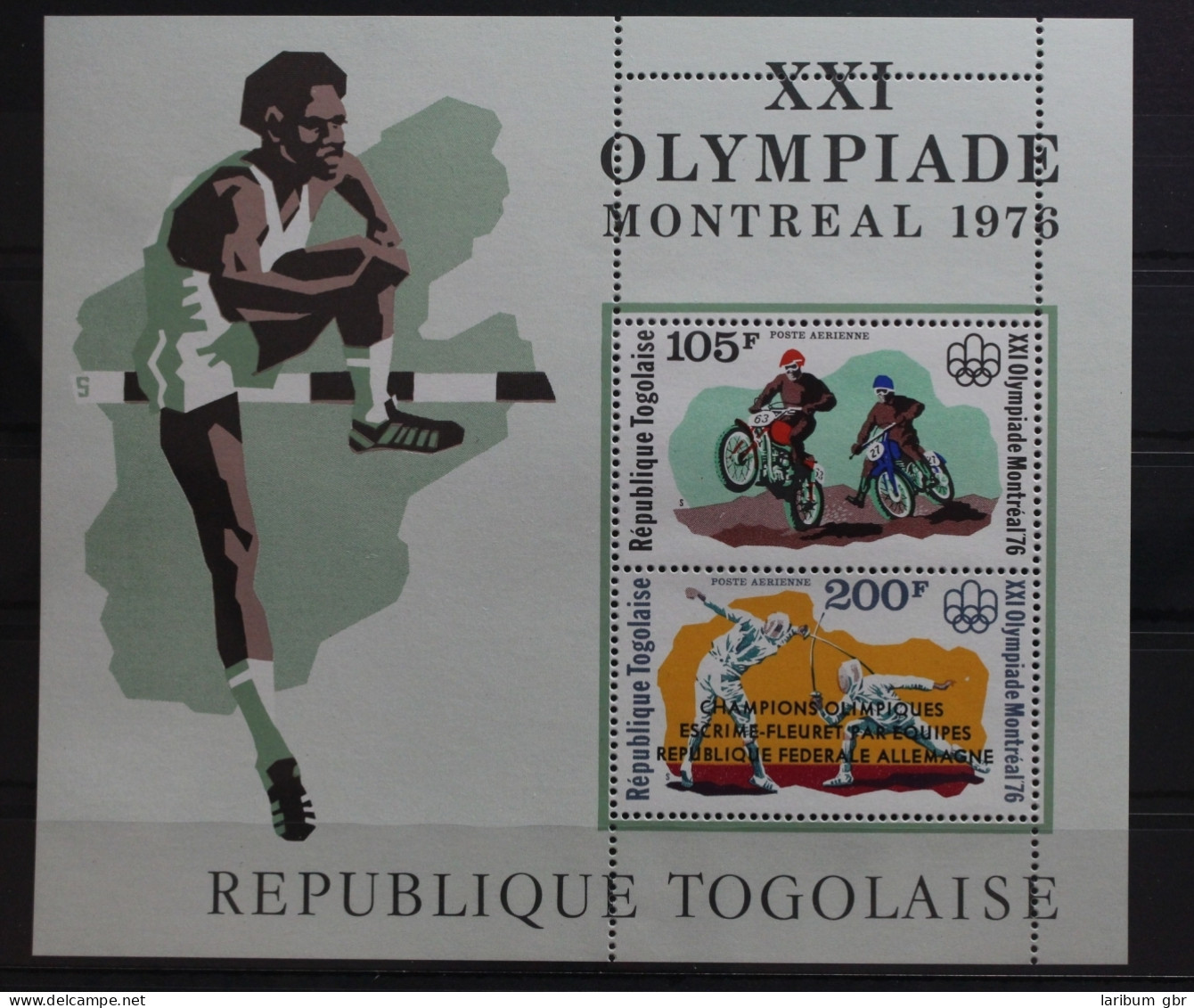 Togo Block 109 A Mit 1172, 1203 Postfrisch #UQ961 - Sonstige & Ohne Zuordnung