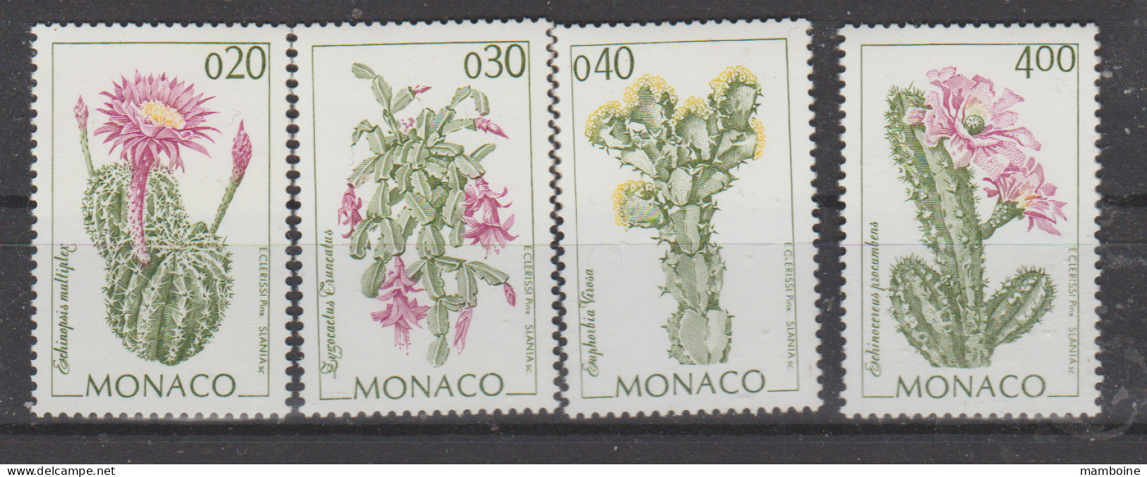 MONACO ~ 1994   N° 1915 /18  Neuf X X  Flore   Série Complète - Unused Stamps