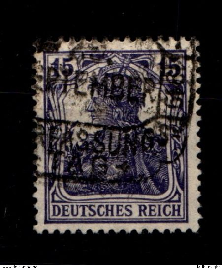 Deutsches Reich 101 A Gestempelt Gepr. Infla #GR361 - Sonstige & Ohne Zuordnung