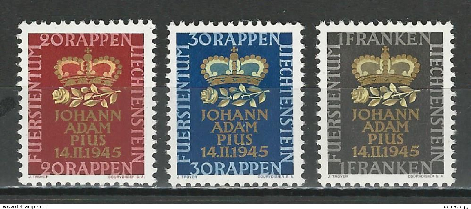 SBK 207-09, Mi 240-42  ** MNH - Unused Stamps