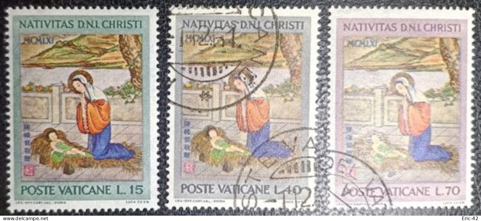VATICAN. Y&T N°341/343. USED. - Used Stamps