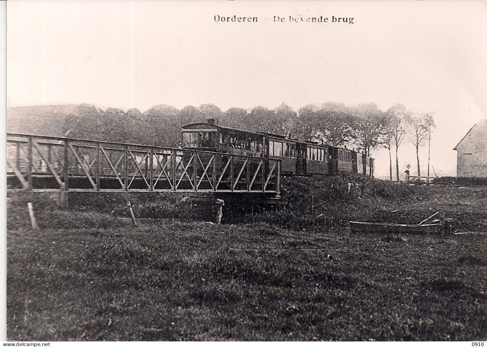 OORDEREN-ANTWERPEN "REPLICA FOTO VAN DE BEVENDE BRUG" - Altri & Non Classificati