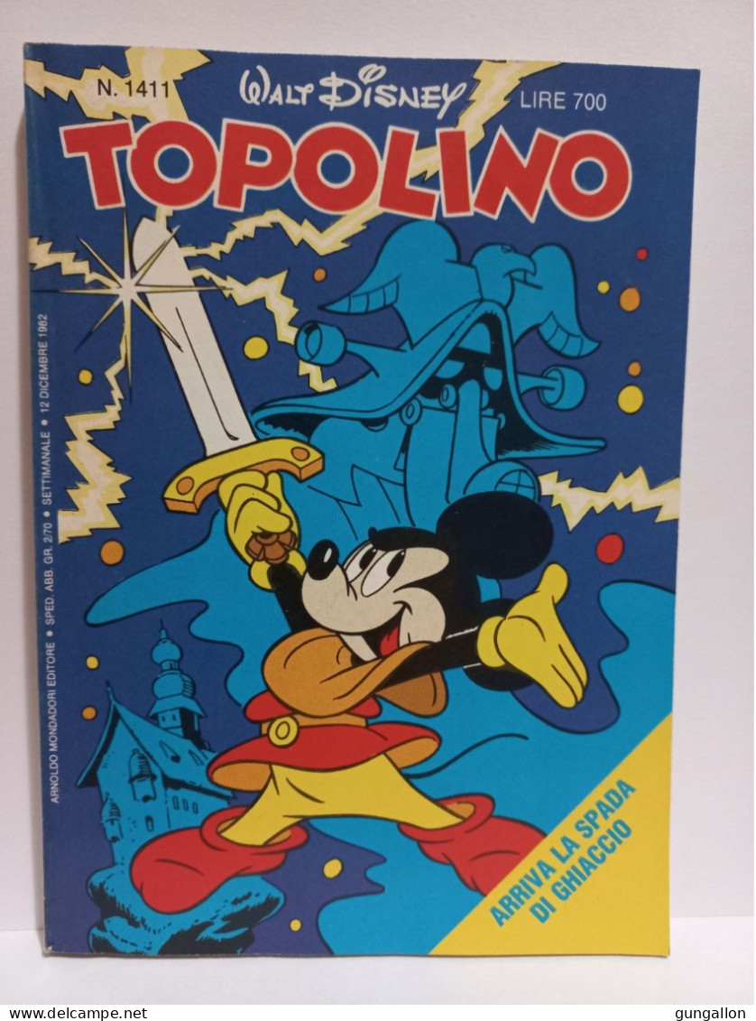 Topolino (Mondadori 1982)  N. 1411 - Disney