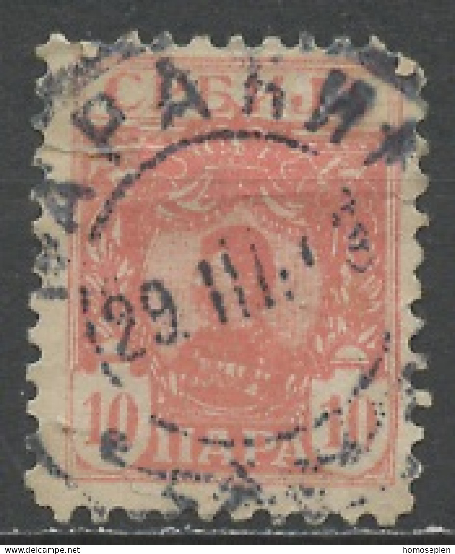Serbie - Serbia - Serbien 1900-02 Y&T N°52 - Michel N°54 (o) - 10p Alexandre 1er Obrenovitch - Serbie