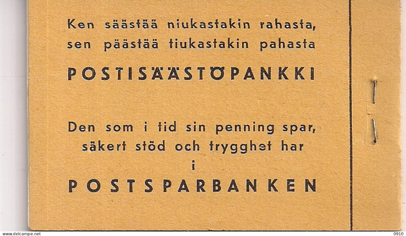 STAMP BOOKLET V1 300TH ANNIV.OF POST-1938-XX-COMPLETE - Markenheftchen