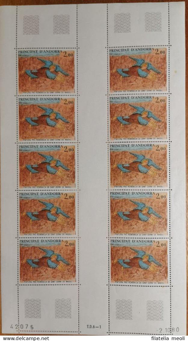 ANDORRA  FRANCESE 1980: ARTE RELIGIOSA - Unused Stamps