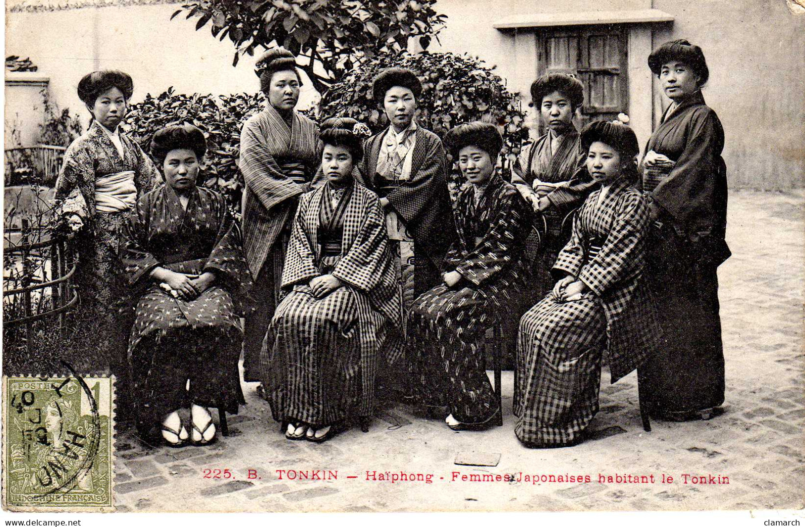 VIETNAM-Tonkin-Haîphong-Femmes Japonnaises Habitant Le Tonkin - 225 B - Vietnam