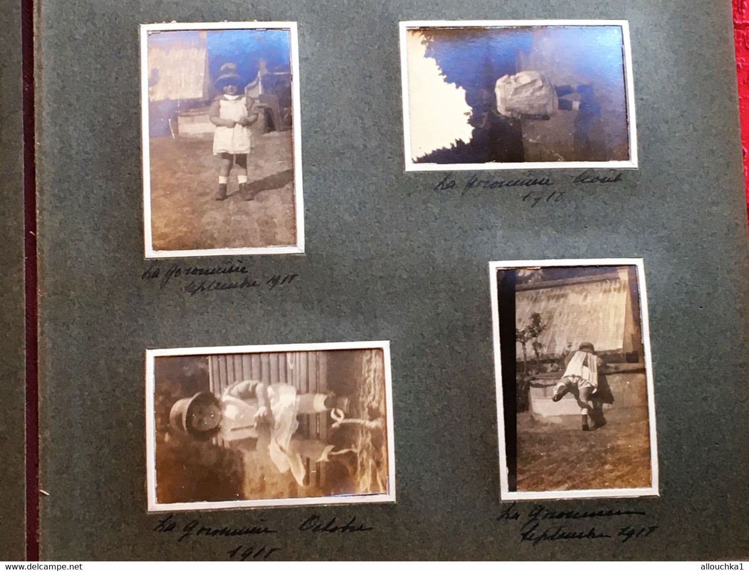 1918/25 Cavalaire-Hyères-Lavandou-Pardigon-Croix-Valmer-Album 87 Photo Original Photographie-Militaires-Bourgeois-Sépia