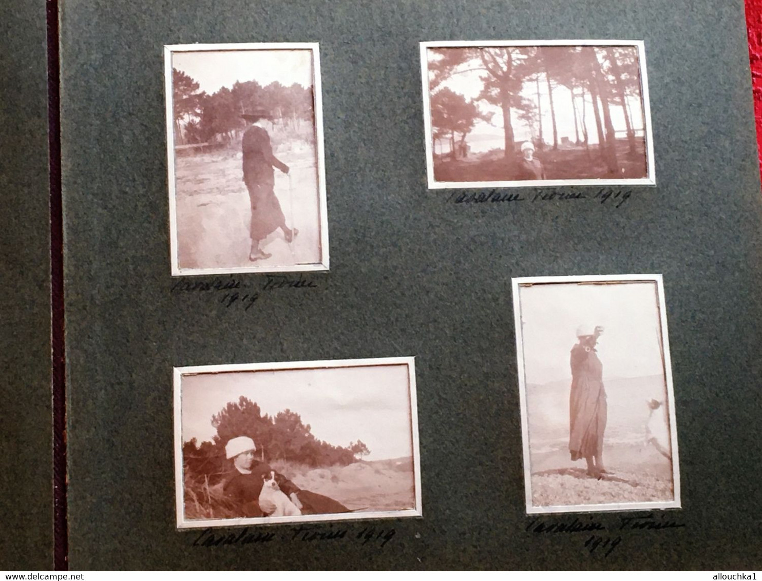 1918/25 Cavalaire-Hyères-Lavandou-Pardigon-Croix-Valmer-Album 87 Photo Original Photographie-Militaires-Bourgeois-Sépia