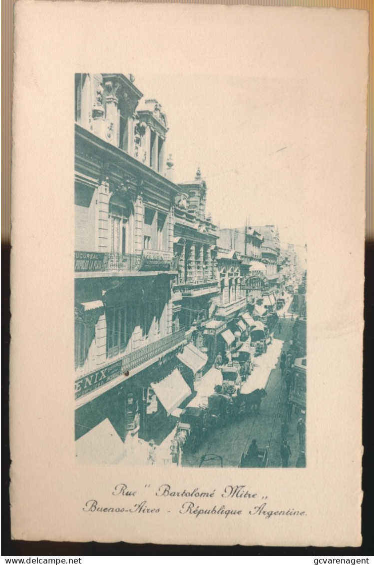 GENT * GAND * EXPO 1913 * SOUVENIR DU MUSEO SOCIAL ARGENTINO =  RUE BARTOLOME MITRE  BUENOS  AIRES - Gent