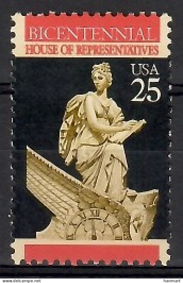 United States Of America 1989 Mi 2038 MNH  (ZS1 USA2038) - Skulpturen