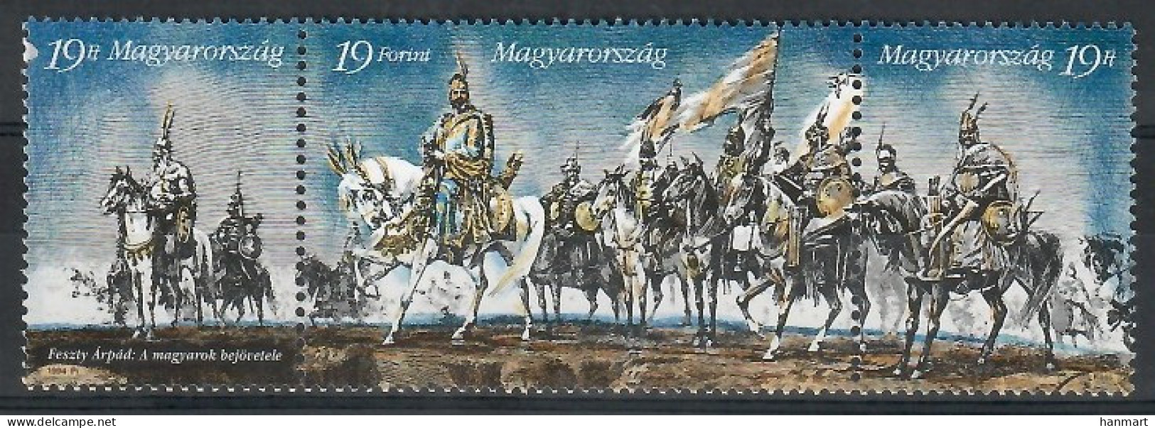 Hungary 1994 Mi 4289-4291 MNH  (ZE4 HNGdre4289-4291) - Stamps