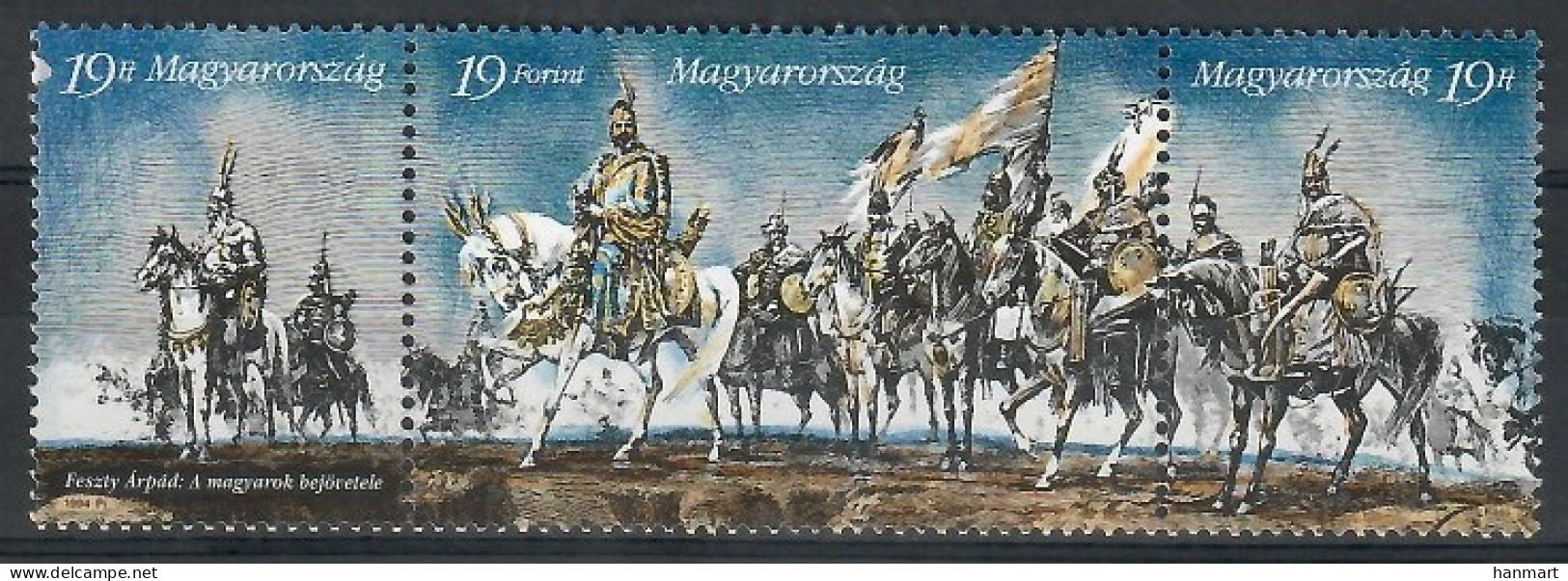 Hungary 1994 Mi 4289-4291 MNH  (ZE4 HNGdre4289-4291) - Francobolli