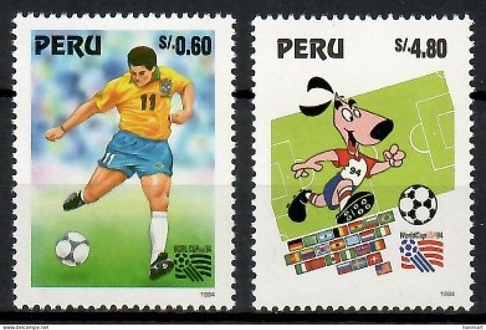 Peru 1995 Mi 1523-1524 MNH  (ZS3 PRU1523-1524) - Other