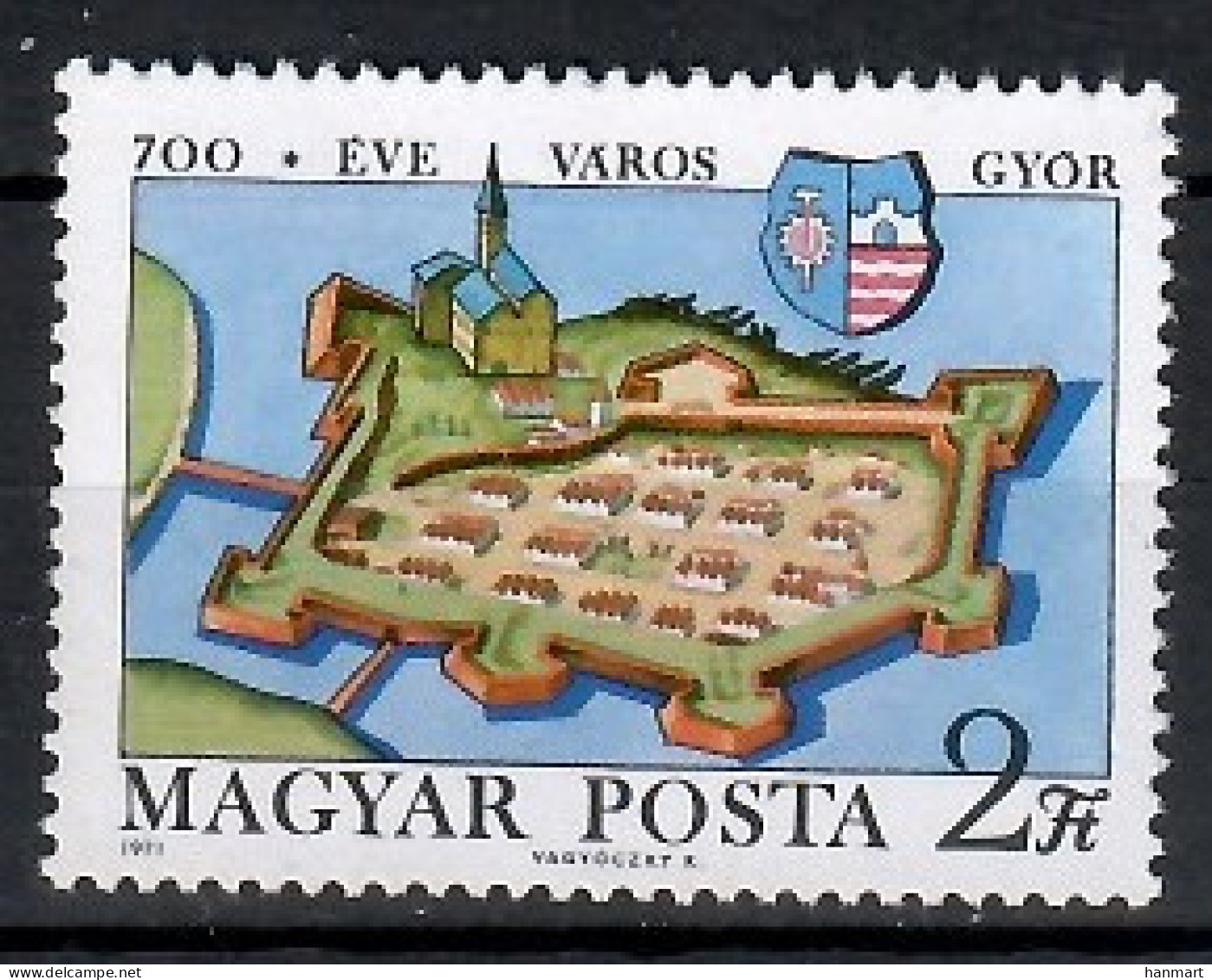Hungary 1971 Mi 2660 MNH  (ZE4 HNG2660) - Postzegels